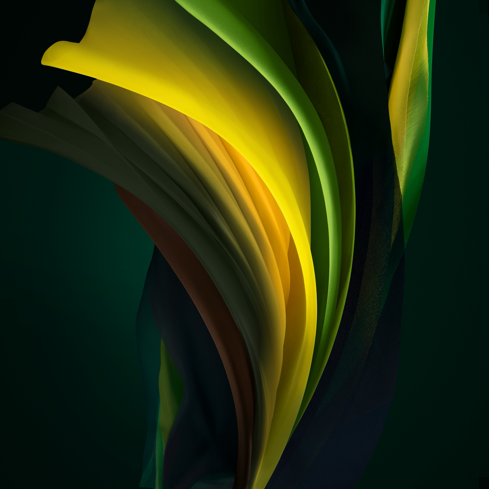 2 Silk Green Dark